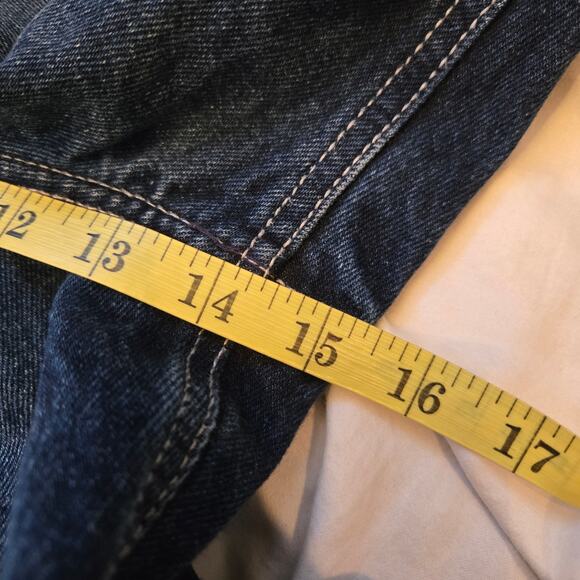 SouthPole Jeans Size 36x32 Dark Blue Heavy Denim Y2K Baggy *read* - Picture 9 of 16